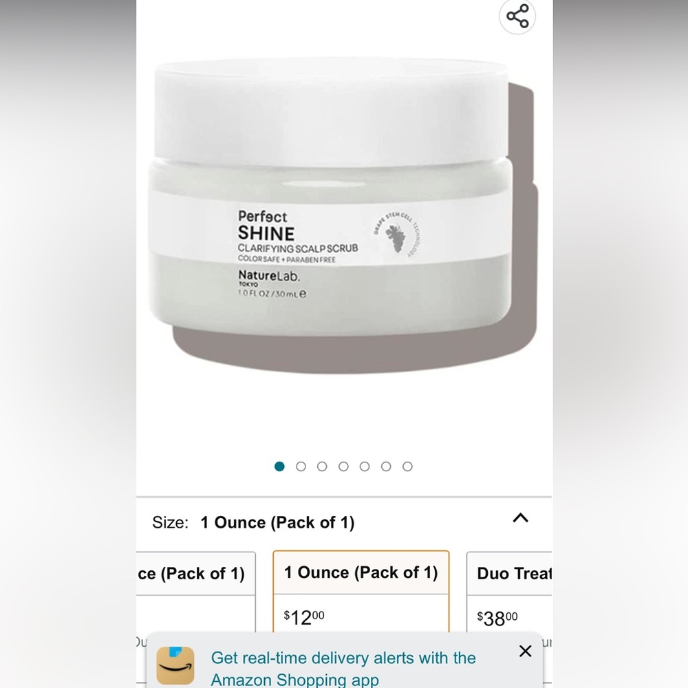 Perfect Shine clarifying scalp scrub